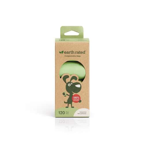 Compostable Poop Bags - 120 bags - Brandy's Holistic Center & Canine Grooming