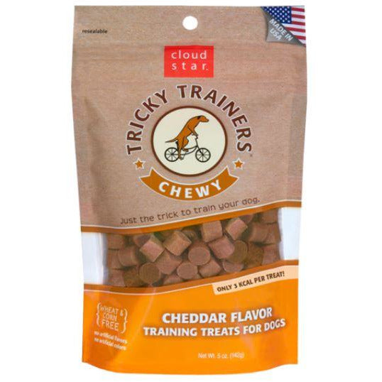 Chewy Tricky Trainers - Cheddar - Brandy's Holistic Center & Canine Grooming