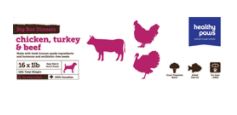 Variety Pack of Chicken, Turkey, Beef