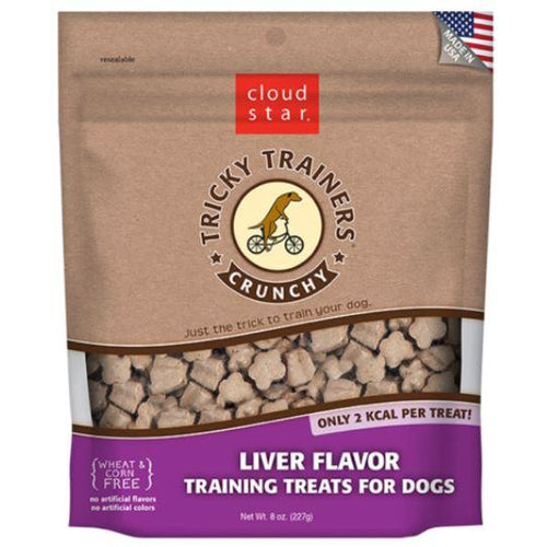 Crunchy Tricky Trainers - Liver - Brandy's Holistic Center & Canine Grooming