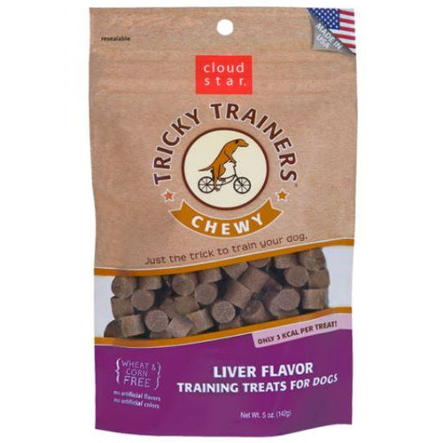 Chewy Tricky Trainers - Liver - Brandy's Holistic Center & Canine Grooming